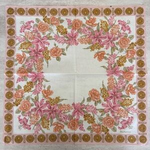Burberrys Floral vintage handkerchief cotton